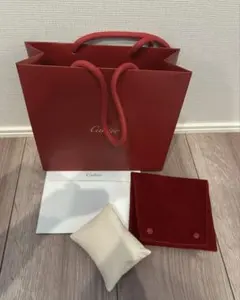 カルティエ　Cartier 時計　付属品　保存袋　ショップ袋など