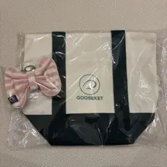 GOOSEKET トートバッグ ハンカチキーホルダー　リボン　福袋