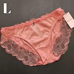 チュチュアンナ Lサイズ シャルマンノワール フルショーツ サーモンピンク