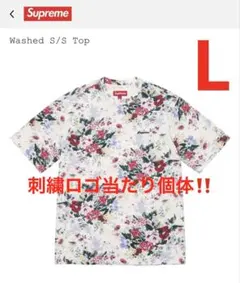 新品】Supreme⭐︎Washed S/S Top 