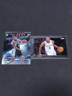 フォックス SF-17/#233 2枚 ToppsChrome NBA スパーズ
