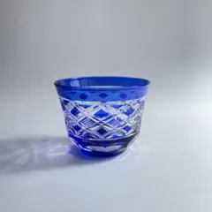 江戸切子 色被せ硝子 グラス5個セット