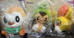 이치방쿠지 Pokémon 30th D賞 ハリマロン フォッコ E賞 モクロー