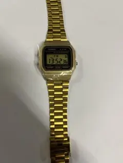CASIO F-91W ゴールド デジタル腕時計 本体