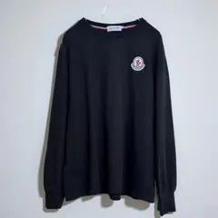 we0458　MONCLER long-sleeved black,L