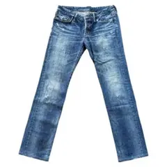 新品ヒステリックグラマー ダメージリペア加工 スタッズストレッチ 