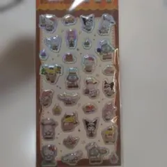 ぷくっとシール　サンリオ　喫茶サンリオ2号店