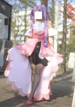 壱百満天原サロメ にじさんじ7周年　コスプレ衣装フルセット ウィッグ付き
