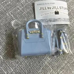 ジルスチュアート ミニビジューロイヤルトートキーホルダー ブルー