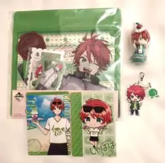 【未開封あり】カラフルピーチ　じゃぱぱ【5点】 一番くじ、めじるし、グミカード他