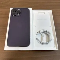 【超美品】14 Pro Max 256GB SIMフリー 4K撮影可