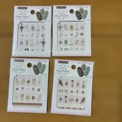 ⑩ネイルシール4点セット