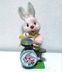쇼와 레트로 アルプス リズムウサちゃん ブリキ