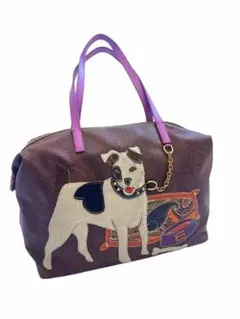 ETRO ペイズリー柄 ドッグモチーフ ボストン トートのサムネイル