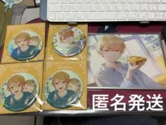 プロセカ　天馬司 はぴこれ アクリル色紙　缶バッジ　合計5点　おまけ付き
