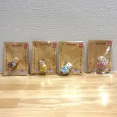 新品　シルバニアパーク　どんぐりネズミ　ライオン　ゆきヒョウ　フローラウサギ