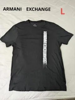 【A|X アルマーニ エクスチェンジ】デザインロゴ　半袖クルーネックTシャツ Lのサムネイル