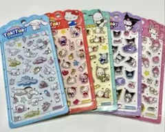 サンリオ ボンボンドロップシール 5枚セット toktokステッカー【正規品】