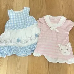 クーラクール　ワンピース　チュニック　80サイズ