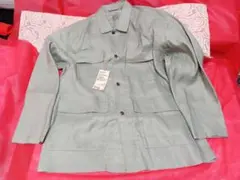 新品MUJI シャツジャケット Lサイズ