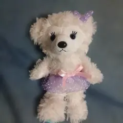 ぬいぐるみ　 くま　ダッフィー　 ホワイト