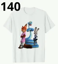 【ズートピア2】ジュディ&ニック&ゲイリー Tシャツ 140 キッズ