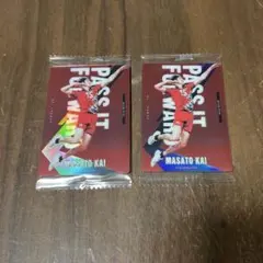 日本代表 男子バレーボール ツインウエハース 甲斐優斗