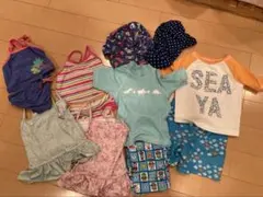 水着のセット　帽子付き