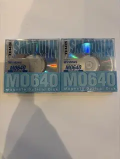 TEIJIN MO640 3.5インチ MOディスク 2枚組
