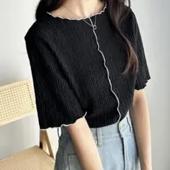 GeeRA 5分袖カットソー