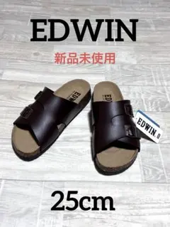 EDWIN サンダル 25.0cm EB1007 D.BROWNのサムネイル