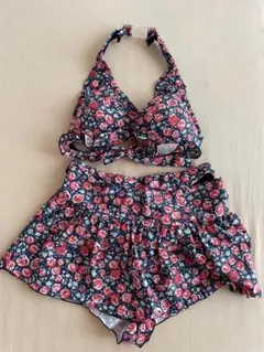 フラワープリント セパレート水着