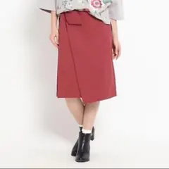OZOC ラップスカート　巻きスカート　Mのサムネイル