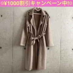 ★ZARA★ザラ フェイクスエード フェイクレザー コート アウター カーキ