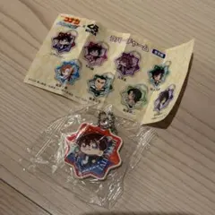 くら寿司 名探偵コナン コラボ ラバーチャーム キーホルダー 江戸川コナン