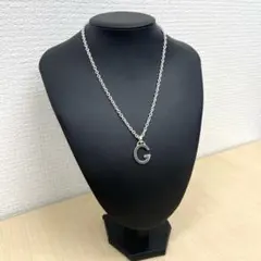 限定【T】GUCCI Gマーク ネックレス シルバー 925 アクセサリー