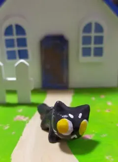 ハンドメイド 黒猫 フィギュア 樹脂粘土