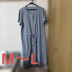 マタニティ 2WAY半袖ワンピースパジャマ　M〜Lのサムネイル