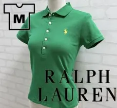 ★美品★ Ralph Lauren グリーン ポロシャツ Mサイズ