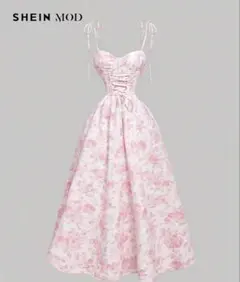 キャミワンピース ピンク Mサイズ