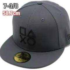 59FIFTY PlayStation シェイプス ロゴ ダークグラファイト - メルカリ
