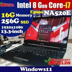 EPSON NA520E 8世代 i7 1920x1080 16G 256G