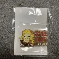 メルカリ最安！鬼滅の刃【煉獄杏寿郎を応援していますピンバッジ】