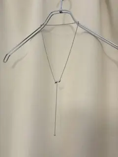 ドロップモチーフ　ロングネックレス