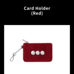 BTS ARIRANG Card Holder カードホルダー 赤 公式 - メルカリ