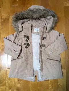 Zara Girls ベージュ中綿コート 5/6
