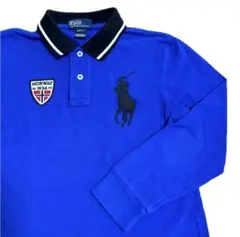 美品【POLO RALPH LAUREN】長袖ポロシャツ ビッグポニー 150