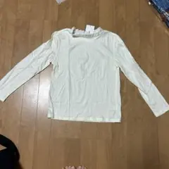 SHOO・LA・RUE アイボリー フリル長袖カットソー 140