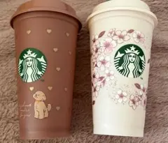 スタバ　リユーザブルカップ473ml 2026バレンタイン&桜 ※カップのみ
