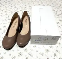 パンプス 24.0 薄ブラウン 3.5㎝
